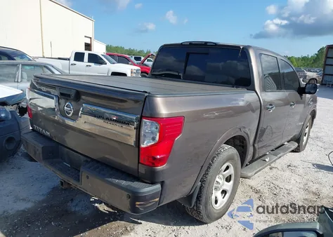 2017 Nissan Titan Platinum Reserve z USA, uszkodzony, nr VIN 1N6AA1E64HN502493